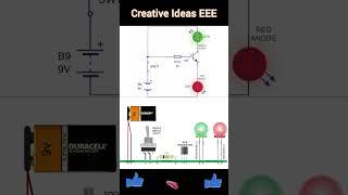 Switch operation with Transistor | #Arduino #LabView #Electronics circuits #circuits