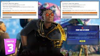 How To FIX Easy Anti-Cheat Error Code: 30005,10022 and 10011-Fortnite Chapter 3 Crash Reporter(2022)