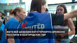 Жителей Шебекинского горокруга временно поселили в белгородских ПВР