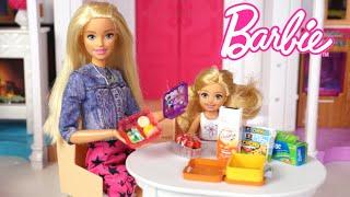 Barbie Doll Packs a Healthy School Lunch Box for Summer Camp