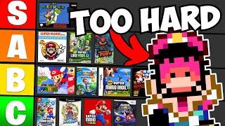 Ranking the Difficulty of Every Mario Game