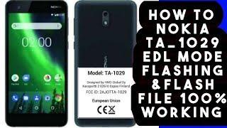 How To Flash Nokia 2  Ta-1029  Edl Mode 100% Working & Flash File