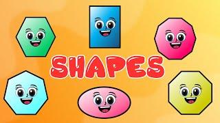 Learn Shapes | Shapes Songs | Educational Videos For Toddlers | Bright Minds Club