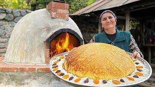 Shah Pilaf according to the Best Traditions of Azerbaijan! Wonderful Life in the Village