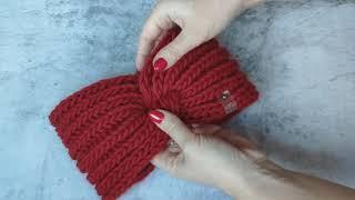 Knit headband for women, wool ear warmer, hand knit, custom headband