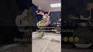Should I leave #band #rockband #guitar #rockandskate #funny #reels