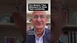 Tom Brady’s 7 Key Behaviors for Great Team Leadership