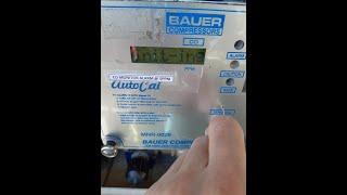 CO Calibration INITIALIZING (Bauer Breathing Air Compressor)