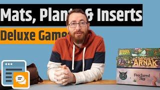 Board Game Upgrades - Playmats, Arnak Inserts, Power Plants & More!