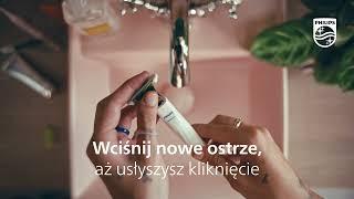 Jak wymienić ostrze w Twoim Philips OneBlade Intimate