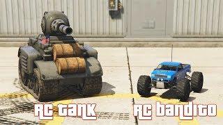 GTA Online Invade And Persuade Tank vs Rc Bandito