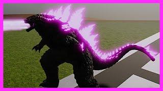 EVOLVED GODZILLA SHOWCASE! - Roblox [Alpha] Kaiju Detected