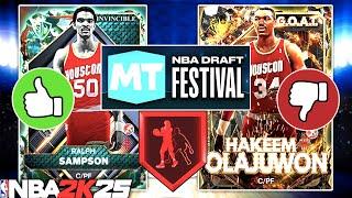 NEW NBA DRAFT EVENT CARDS IN NBA 2K25 MyTEAM! WHICH PLAYERS ARE WORTH GETTING?