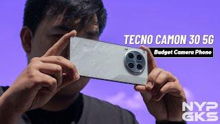 TECNO CAMON 30 5G: Stylish camera phone on a budget