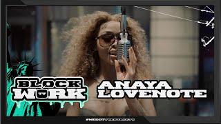 Anaya Lovenote - Saditty (Blockworktv Performance)