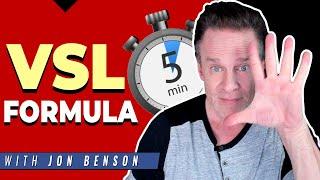 5 Minute VSL Formula: Short, Sweet & Sacks of 