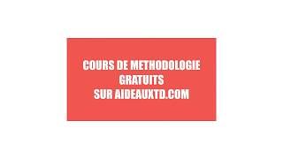 Cours de méthodologie juridique