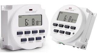 Sinotimer Digital Programmable Timer 7 Days REVIEW SETUP