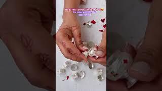 New beautiful designer silver Sindoor box with 70% off ️#youtubeshorts #shortsviral #love