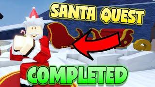 Как пройти Santa Quest Fisch! Как пройти Fisch Winter Spotlight Event! Roblox