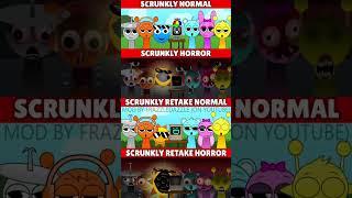 Incredibox Sprunki Scrunkly Retake Normal VS Horror VS Scrunkly Normal VS Horror *MIX VERSION*