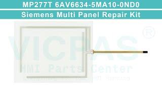 Simatic 6AV6634-5MA10-0ND0 HMI Touch Screen Repair