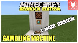 Minecraft Bedrock - Gambling Machine Tutorial ( Xbox / PS4 / MCPE / Windows 10 / Switch )