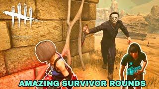 DEAD BY DAYLIGHT | MICHAEL MYERS & DREDGE KILLER VS SURVIVAL ROUND