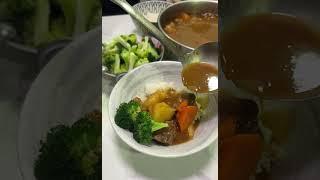 Perfect Curry Rice at Home  | So Satisfying to Watch! #food
