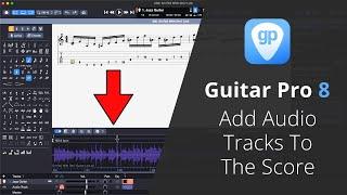 Guitar Pro - How To Sync Audio Files - Add Audio Tracks To Guitar Pro