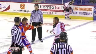 Greatest hockey fight ever David Lacroix Vs Jon Mirasty Oct 6 2017