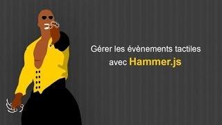 Tutoriel JavaScript : Gérer les événements tactiles avec Hammer.js