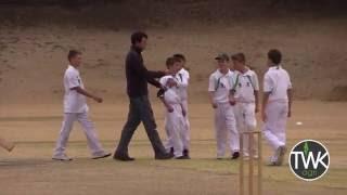 Junior Cricket Action - Piet Retief vs JJ vd Merwe 13-09-16