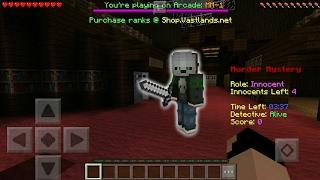 Murder Mystery Server In Minecraft pe new minigame in mcpe