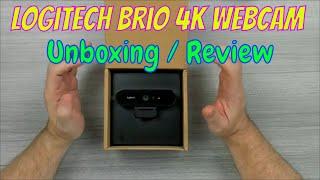 Review: Logitech Brio 4K Webcam Unboxing