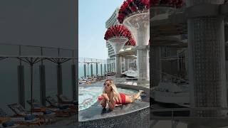 Самый красивый Инфинити бассейн #cloud22dubai в самом шикарном отеле Дубая Atlantis The Royal 5*