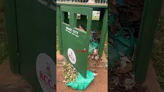 Kcca Trush bins in sorry state @kcca @eagleyeafrica9784 @ubctvuganda @UBComunidadOrganizada