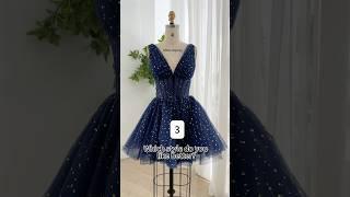 1,2,3,4? Which style do you like better? #dress #gown #fashion #prom #gown #hautecouture #wedding