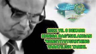 "KONSTITUTSIYA"NING YARATILISH TARIXI.#konstitutsia#8 dekabr# kuni#konistitutsiya