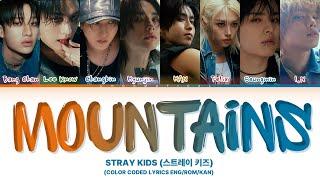 Stray Kids "Mountains" Lyrics (스트레이 키즈 "Mountains" 가사) (Color Coded Lyrics)