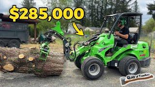 Using $285,000 Of Machines On A $2,500 Tree Job