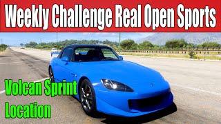 Forza Horizon 5 Weekly Challenge Real Open Sports - Volcan Sprint - Series 48