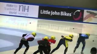 LIFYRENKO Serhiy - Short Track - ISU Euro 2014 - 1000 m Men Heat 2