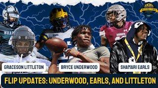 Michigan Recruiting Insider - Flip Updates: Underwood, Earls, Littleton and more...