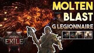 [PoE 2] HoWA Molten Blast Build | Gemling Legionnaire | Early Access | Path of Exile 2