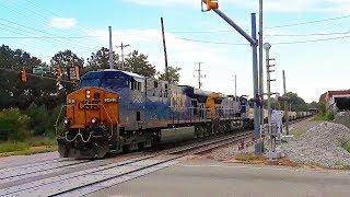 Amtrak P089, CSXT V641-17, CSXT Q140-17, & Q140-20 Fayetteville, NC