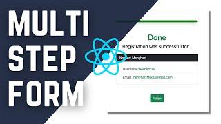 React  Multi Step Form in using useState Hook