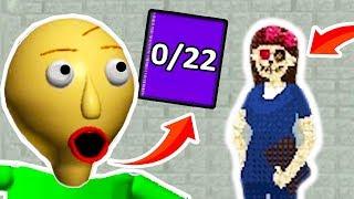 ЖЕНА БАЛДИ И 22 БЛОКНОТА - НОВАЯ ШКОЛА ! - Baldi's Basics In Education And Learning Mod [Балди Мод]