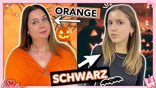 Nur EINE FARBE für 24 STUNDEN  HALLOWEEN CHALLENGE  Alles Ava