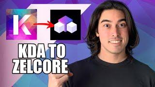 HOW TO DEPOSIT KDA (KADENA) INTO ZELCORE WALLET FROM GATE IO (EASY TUTORIAL)